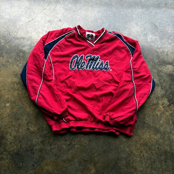 Vintage Boxy y2k Essential Ole miss rebels jacket